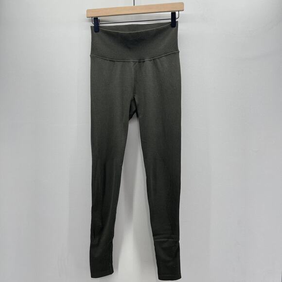 Lululemon Keep The Heat Thermal Tight 28" Womens 10 Dark Olive Leggings - Picture 1 of 6